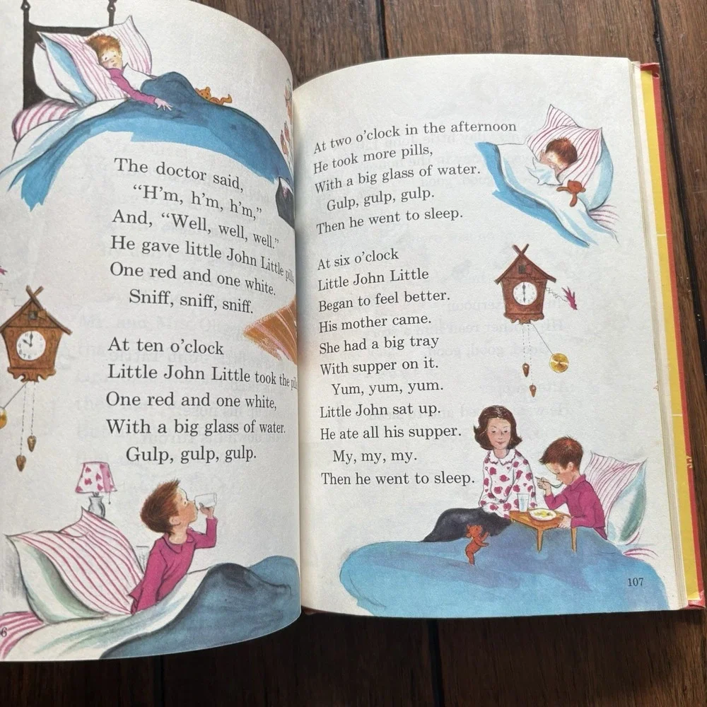 Vintage‎ 1960 Merry-Go-Round Children's Book Illustrated Hardcover